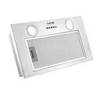 Baridi 52cm Built in Cooker Hood with 5 Layer Filter, Stainless Steel Undercounter Extractor Fan - DH284