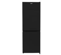 Baridi 55cm 60/40 Fridge Freezer with Adjustable Thermostat, 227L Capacity, Black - DH327