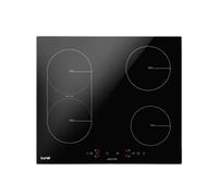 Baridi 60Cm Bridge Zone Induction Hob 4 Zones Boost Function 9 Settings - Dh178