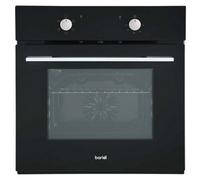 Baridi 60Cm Built-In Five Function Fan Assisted Oven, 55L Capacity, Black- Dh124