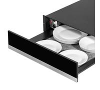 Baridi 60Cm Built-in Warming Drawer, Push-to-open, Anti-slip Mat Black & S/Steel