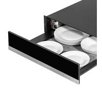 Baridi 60cm Built-In Warming Drawers, Push-to-Open, Anti-Slip Mat - Stainless Steel - DH202
