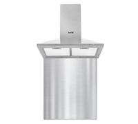 Baridi 60cm Chimney Style Cooker Hood with Carbon Filters & Splashback, Stainless Steel - DH207