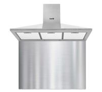 Baridi 90Cm Chimney Style Cooker Hood & Carbon Filters, Stainless Steel - Dh211