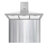Baridi 90cm Chimney Style Cooker Hood with Carbon Filters, Stainless S