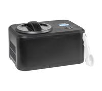 Ice Cream Machine with Fast Freeze Compressor Cooling (Black, 1.5L)