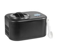 Ice Cream Machine with Fast Freeze Compressor Cooling (Black, 1.0L)