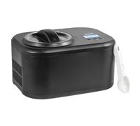 Ice Cream Machine with Fast Freeze Compressor Cooling (Black, 1.0L)