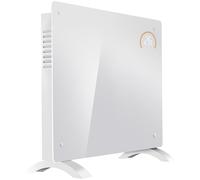 Baridi Electric Glass Panel Heater 1000W/230V Wi-Fi Enabled White