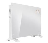 Baridi Electric Glass Panel Heater, 2000W, Thermostat Controlled