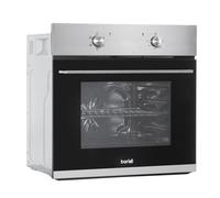 Baridi Integrated Fan-Assisted Electric Oven 60Cm 55L Capacity - Black/Stainless Steel