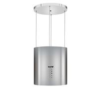 Baridi Island Cooker Hood, Pendant Style, Ø35cm, 3 Speed, LED Lights,