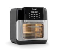 Baridi Large Air Fryer Combi Oven, Rotisserie and Grill, 10 Preset Functions, 1500W, 12L, Perfect for The Whole Family, Black and Silver - DH170