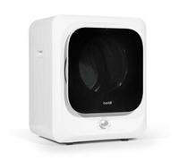 Baridi Mini Tabletop Tumble Dryer, Counter Top Vented Dryer, 2.5Kg Capacity, Includes Wall Brackets, Portable - Dh192