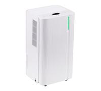 Baridi Dehumidifier with Digital Display, 24hr Timer, Sleep Mode, Laundry Mode & Continuous Drainage 12L White - DH147