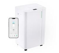 Baridi Smart Dehumidifier 20L/Day for Home, WiFi App Control, Low Energy Quiet Dehumidifier for Large Rooms & Laundry, 43dB Sleep Mode, Anti-Mould Damp Dryer, Continuous Drainage - DH148
