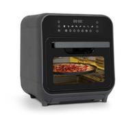 Baridi Steam Air Fryer Oven, Self-Cleaning, 8 Preset Programs, 1635W, 15L, Black