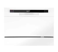 Baridi Table top dishwasher, 6 place settings and 6 programmes - White - DH83