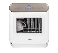 Baridi Table Top Dishwasher, 6L Portable Mini Dishwasher, 3 Place Settings, 7 Wash Functions - DH72