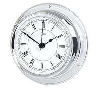 Barigo 6710cr Tempo Ship Clock Chrome 110 mm x 32 mm
