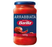 Barilla Arrabbiata Pasta Sauce - Spicy Italian Tomato Sauce with Chili - No Added Preservatives - Bulk Pack of 6 x 400g Jars