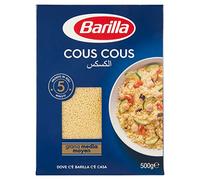 Barilla Medium Grain Couscous for Fast Cooking, Approximately 7 Servings, 1.5 kg Pack