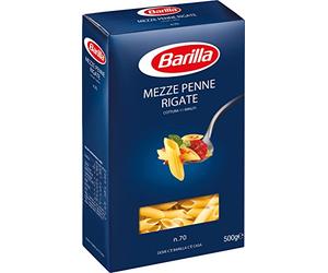 Barilla - Mezze Penne Rigate - 6 Pieces of 500 g [3 kg]