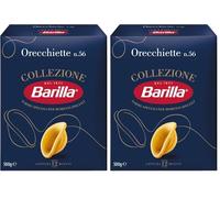 Barilla Orecchiette - Authentic Italian Pasta Made with Durum Wheat - Classic Small Ear-Shaped Pasta - for Orecchiette Recipes - Single Pack of 2 x 500g