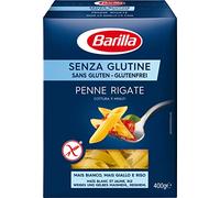 4X Paste Barilla Gluten Free Pens Small Blue Striped 4 x 400 G (1,6 KG)