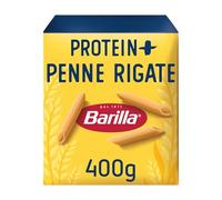 Barilla Penne Rigate Protein Plus - High-Protein Italian Pasta Made with Durum Wheat & Pea Protein - 20g Protein per 100g - Source of Fibre - Classic Short Shape - Single Pack (1 x 400g)