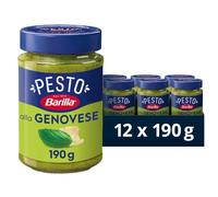 Barilla Pesto alla Genovese - Basil & Parmesan Pesto Sauce - 12 x 190g jars