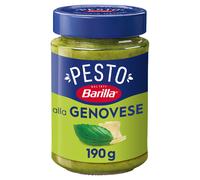 Barilla Pasta Sauce, Genovese Pesto Sauce, Basil Pesto, Authentic Italian Taste, Bulk Pack of 12 x 190 g
