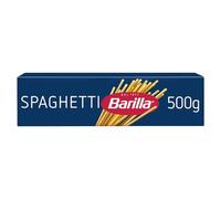 Barilla Spaghetti Pasta 500g - Italian Spaghetti Made with Durum Wheat Semolina - Non-GMO, Kosher Certified - Ideal for Bolognese, Carbonara & Classic Sauces - 1 Pack