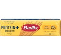Barilla Spaghetti Protein Plus - High Protein Italian Pasta Made with Durum Wheat - Classic Long Shape - Healthy Enriched Pasta - Single Pack of 1 x 400g Pack