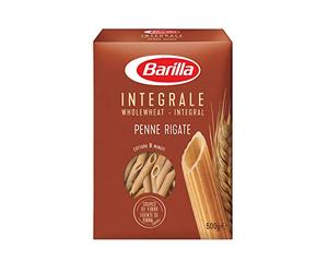 Barilla Vollkorn Wholemeal Penne Rigate Pasta â € “1er Pack (1x500g)