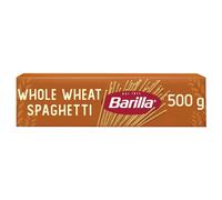 Barilla Wholegrain Spaghetti Pasta Integrale, whole durum wheat semolina pasta natural source of fibre, Pack of 10 x 500g