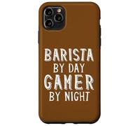 Barista By Day Gamer By Night Coffee Shop Barista Gamer Case for iPhone 11 Pro Max