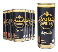 Barista Coffee Co. Caffè Latte 250ml (12-Pack) | Smooth & Creamy Ready-to-Drink Coffee | Chill, Sip & Enjoy Anywhere