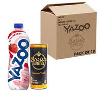 Barista Coffee Co. & YAZOO Strawberry Bundle (Pack of 18)