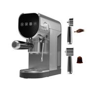 Barista Coffee Machine with Milk Frother Dual Use - Ground Coffee & Nespresso