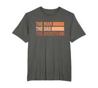 Barista Coffee Maker Espresso Merch - Man, Dad, Barista T-Shirt
