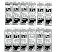 Barista Edition Long Life Oat Drink 1L (Pack of 12) | Creamy Plant-Based Alternative for Coffee & Baking | Foamable oat drink with added vitamins and minerals