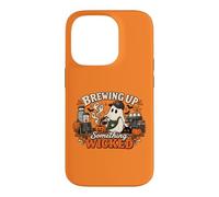 Barista Halloween Coffee Brewing Up Something Wicked Case for iPhone 14 Pro