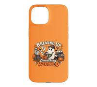Barista Halloween Coffee Brewing Up Something Wicked Case for iPhone 15