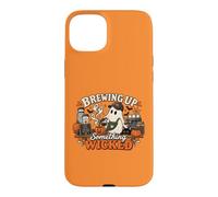 Barista Halloween Coffee Brewing Up Something Wicked Case for iPhone 15 Plus