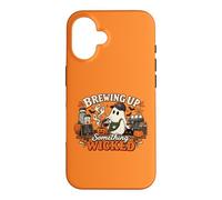 Barista Halloween Coffee Brewing Up Something Wicked Case for iPhone 16