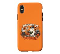 Barista Halloween Coffee Brewing Up Something Wicked Case for iPhone X/XS