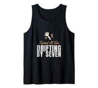 Barista Humor - Tuned At Six Drifting By Seven Tank Top