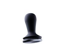 Barista Hustle Professional Espresso Tamper with Stainless Steel Base for Coffee Espresso Brewing 58.4mm Black