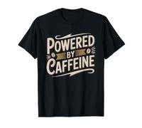 Barista Powered Caffeine Bad Customers Life Coffee Shop T-Shirt